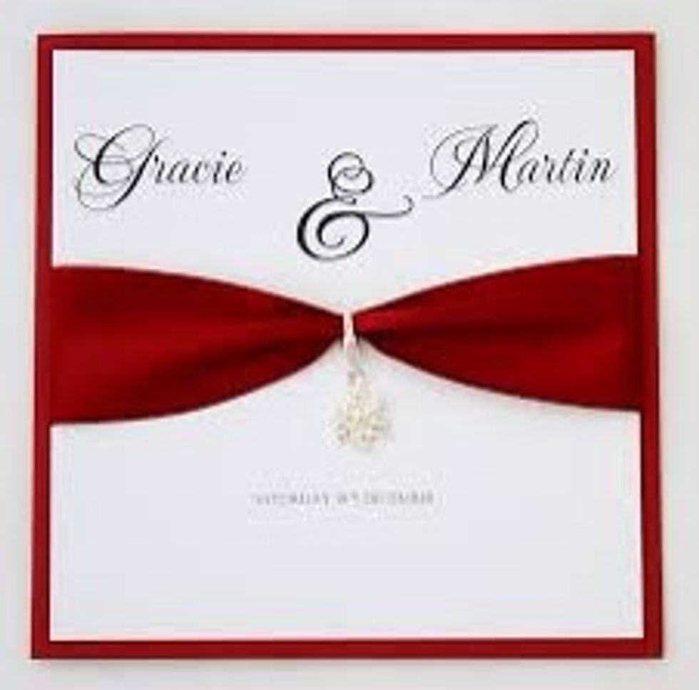 Wedding invitation