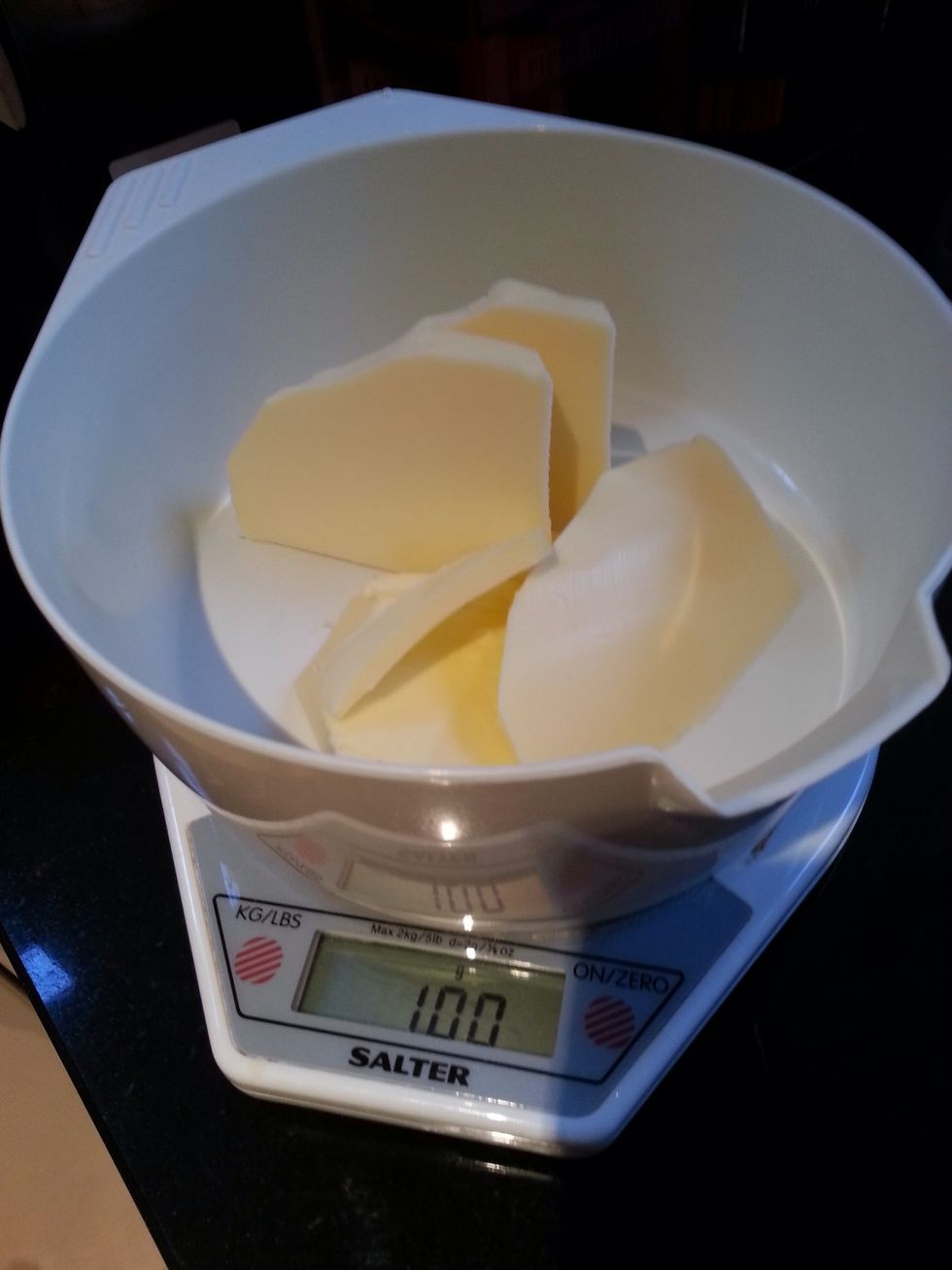 Weigh out your ingredients.