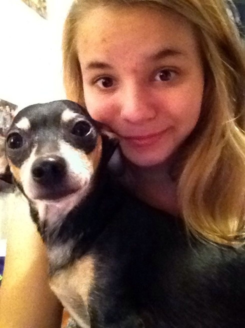 Well, so far, this doggy is a good mama. She's been taking good care of her pups. \ud83d\ude0a