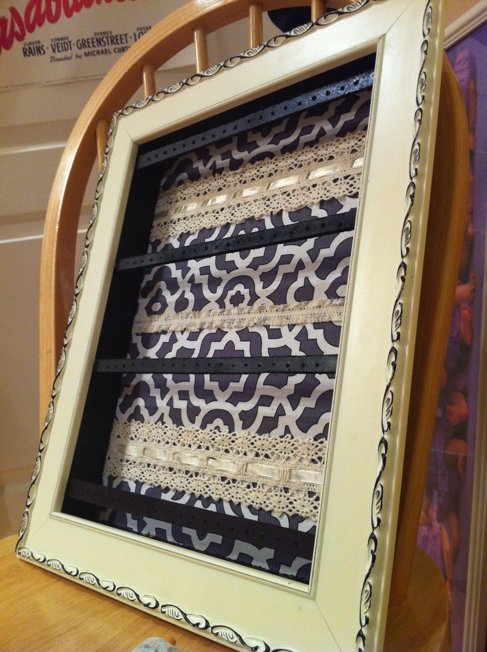 Well, so far we have a place for earrings, but where are we going to put necklaces and bracelets??