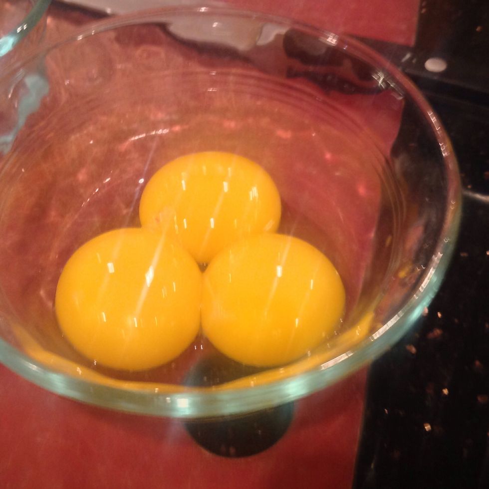 Well you now have your yolks.