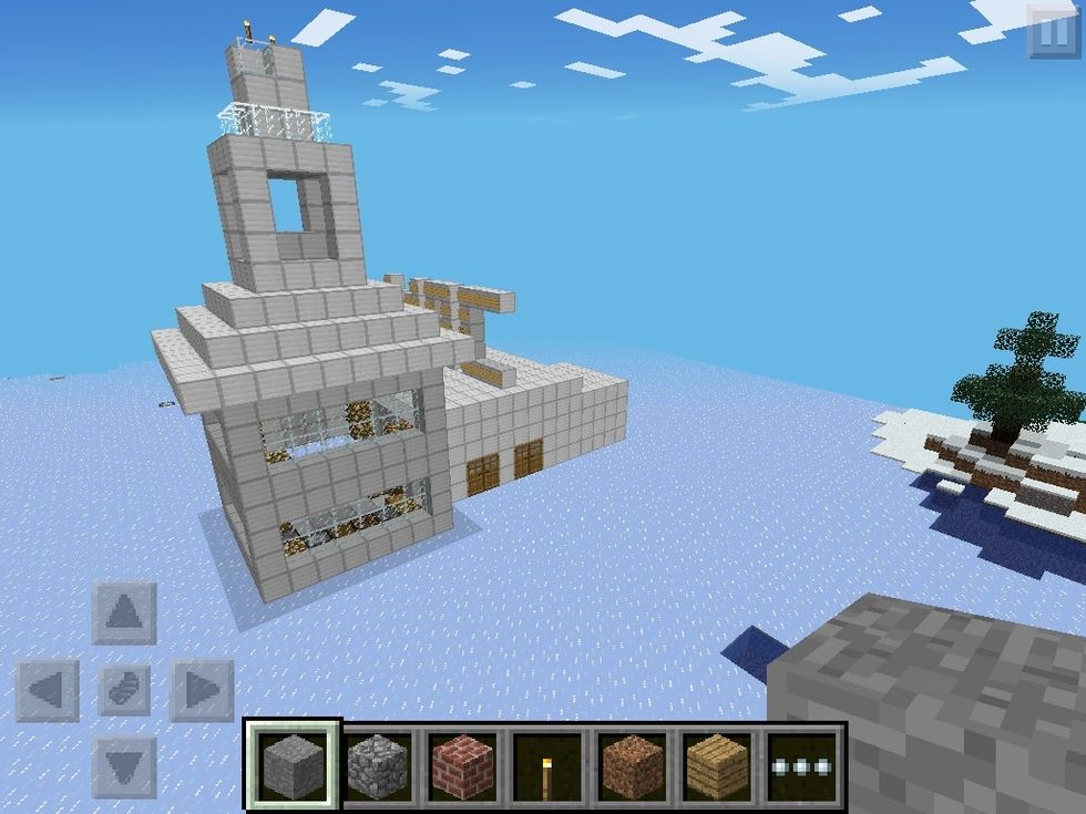 Went forward and saw this