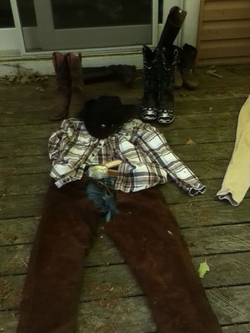 Western attire.. You'll always look snazzy!