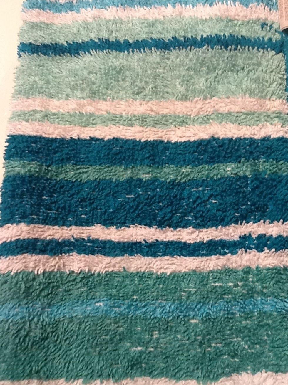 Wet warm wash cloth if you mess up