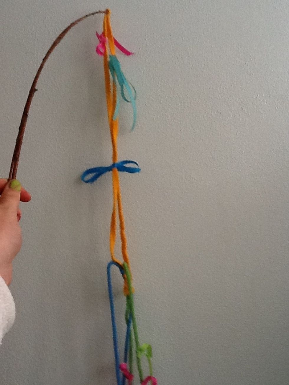 Whala! I glued a stick too