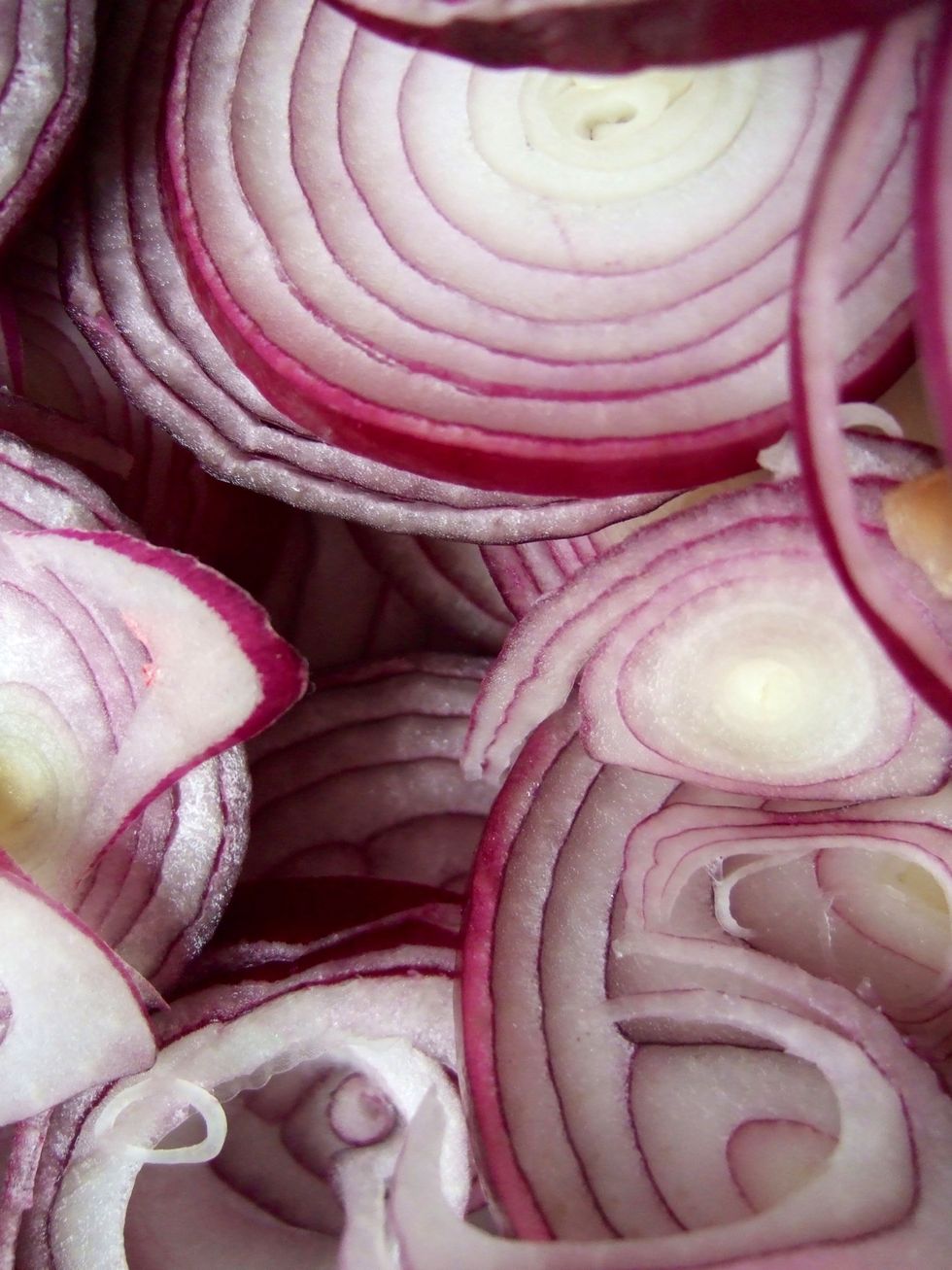 What about the onion? Cut it into small pieces