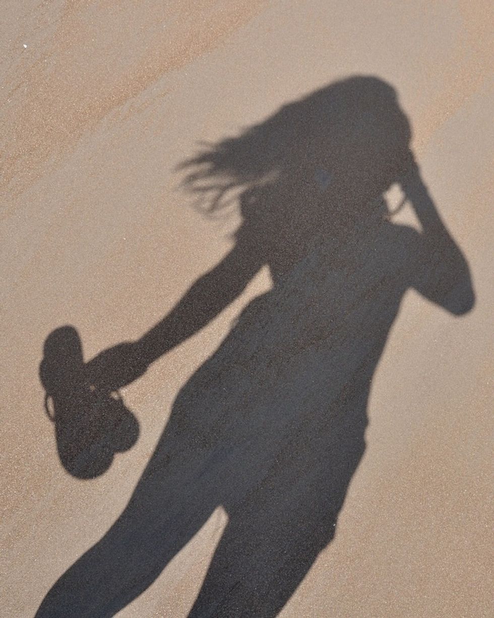 What happens to the length of my shadow throughout the day?