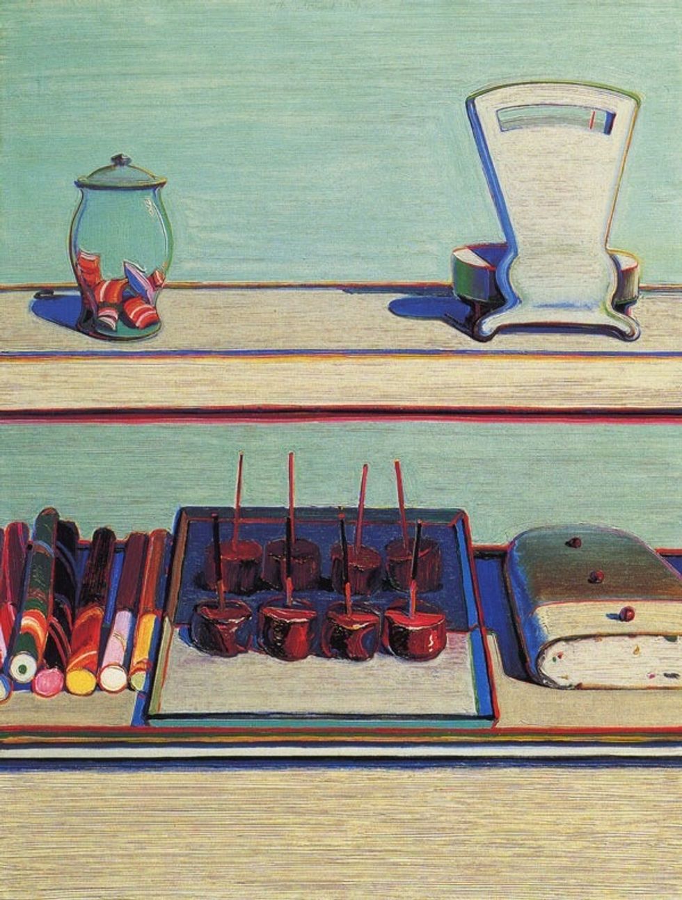 What other artist that we have studied, does his work remind you of? Why?