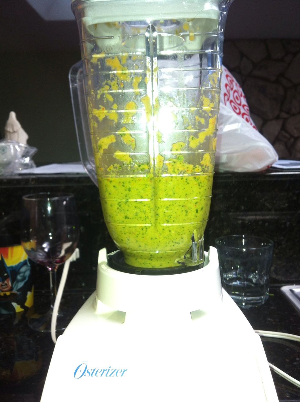 What sofrito or recaito looks like