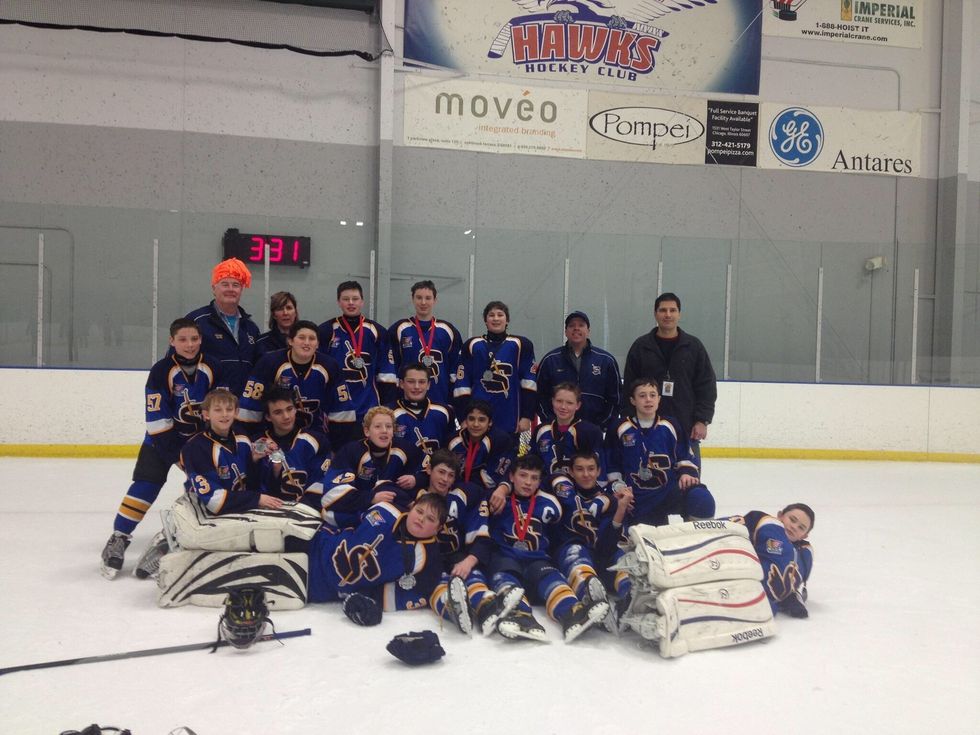 What starts out as a group of guys all trying out to make one team turns out to be a family of guys who always has each others back on and off the ice.