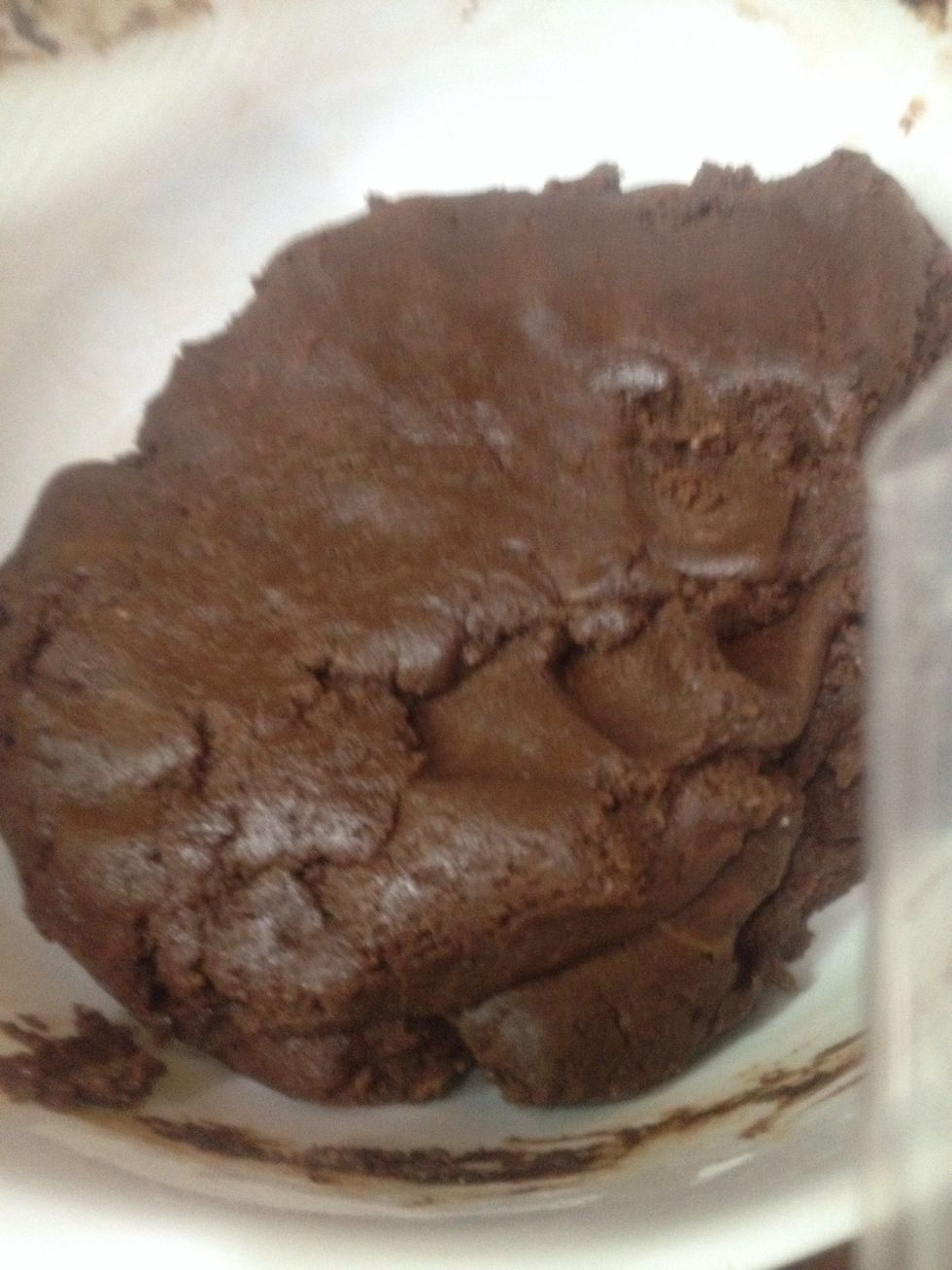 What the dough should look like remember this is doubled