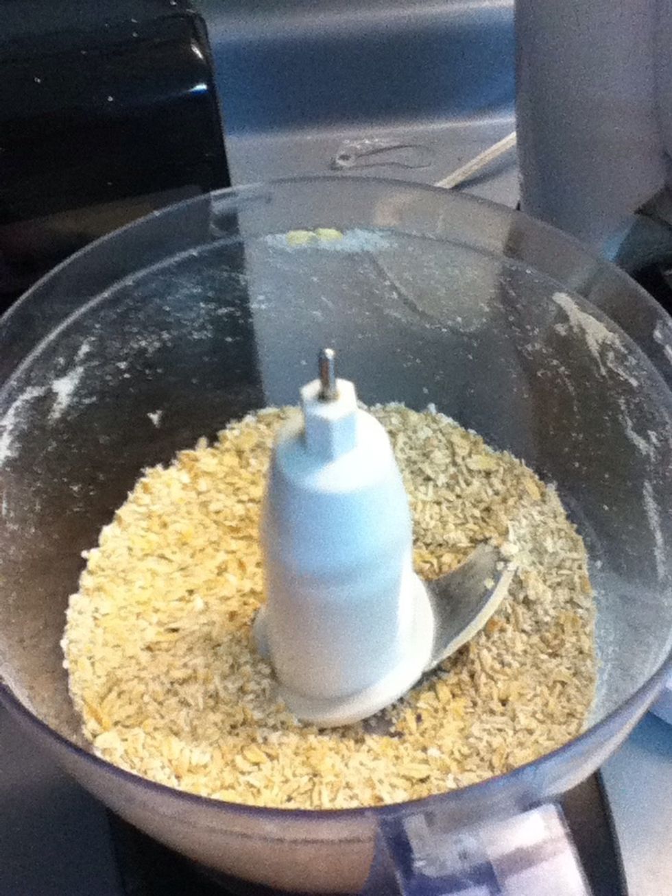 What the old fashioned oats should look like.