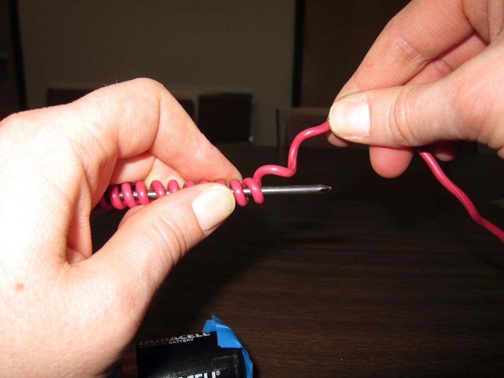 What will happen if we have fewer coils of wire?