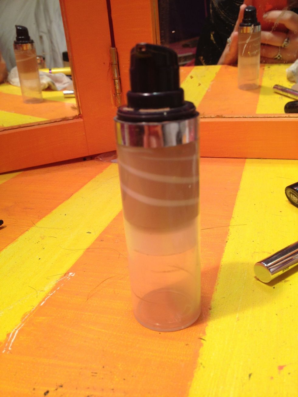 What you'll need is cover girl foundation. And a sponge.