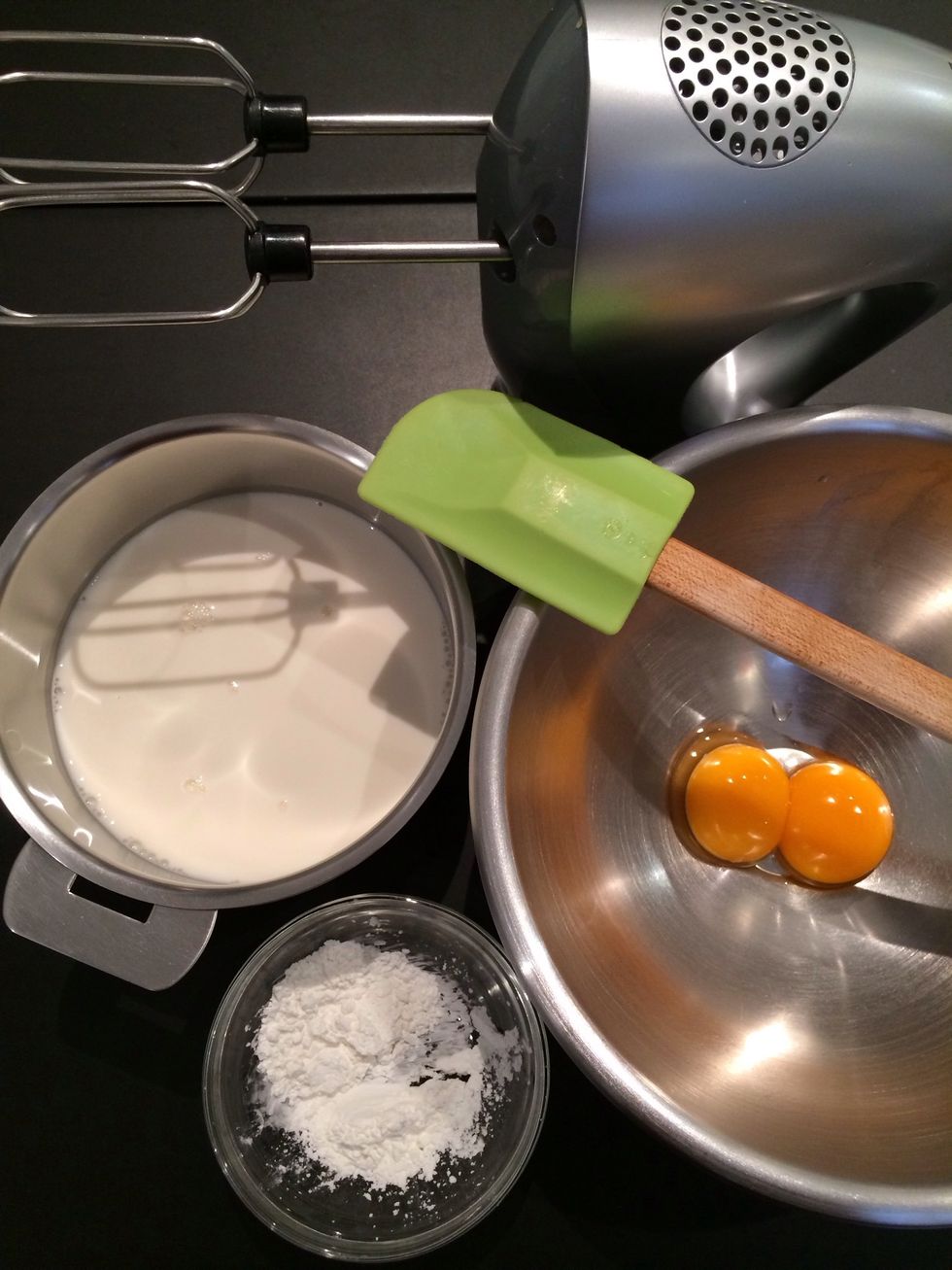 What you need for the creme patissiere