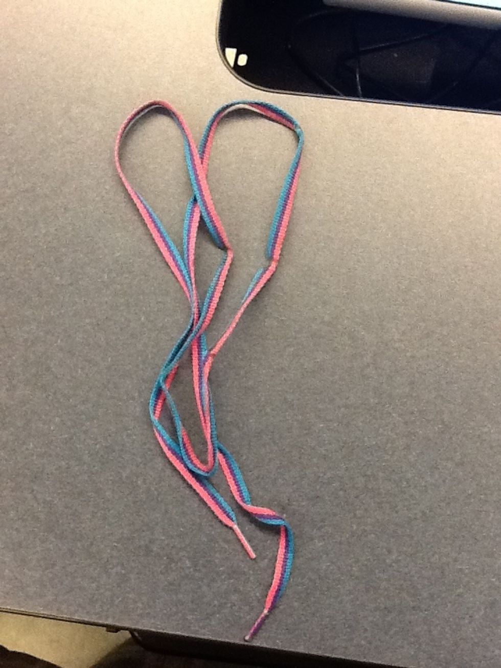 What you need.Get a colorful lace