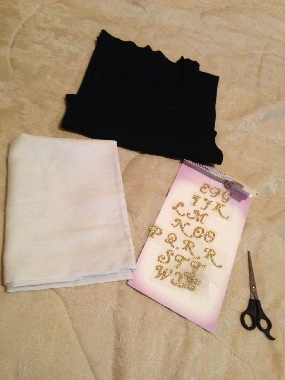 What you will need and of course a hot iron