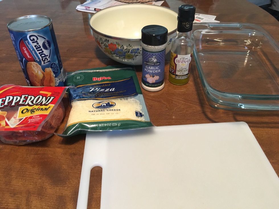 What you will need: Ingredients, Mixing bowl, Baking dish, Non-stick Spray