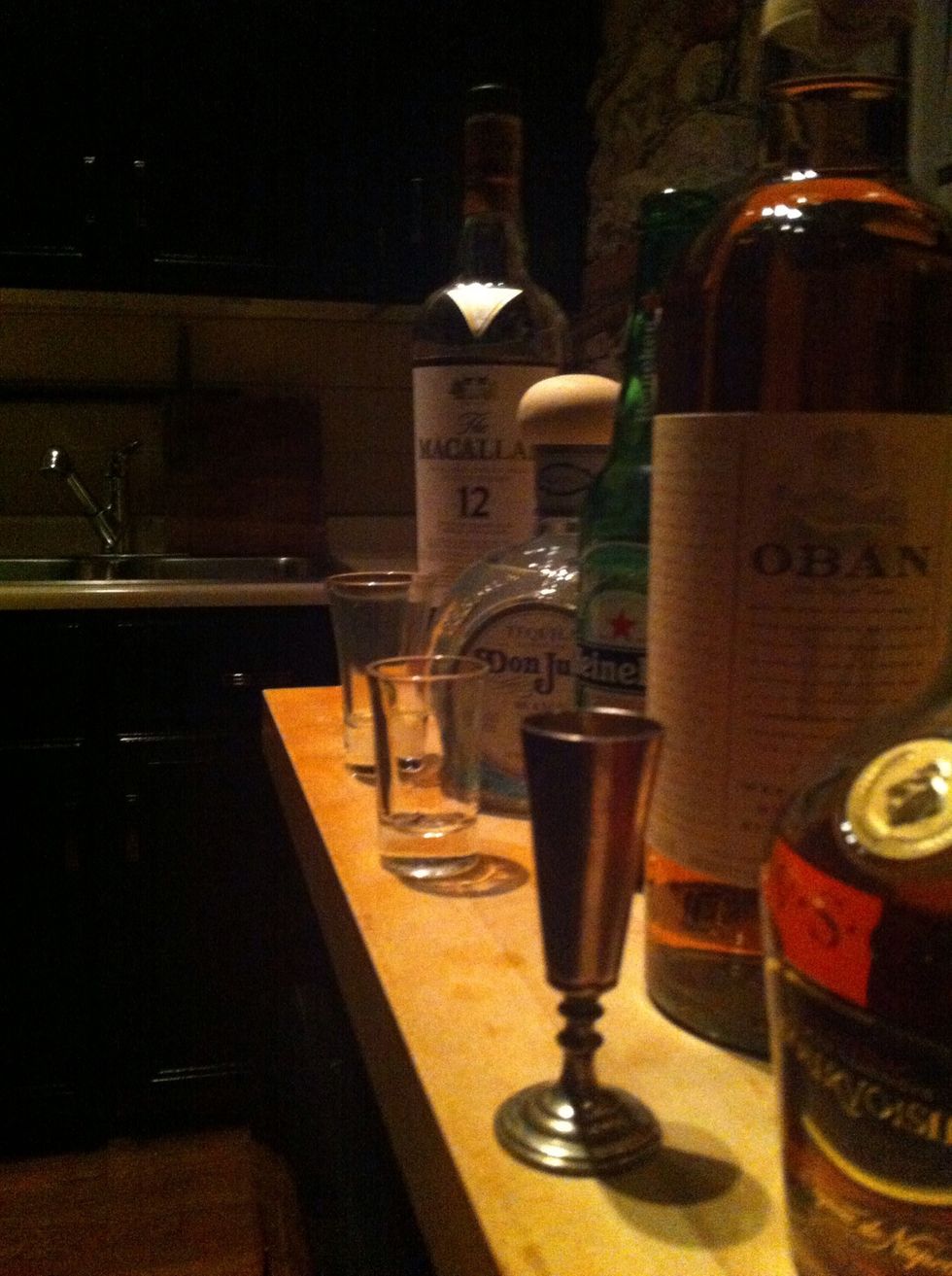 Whatever your poison, get into it at once.