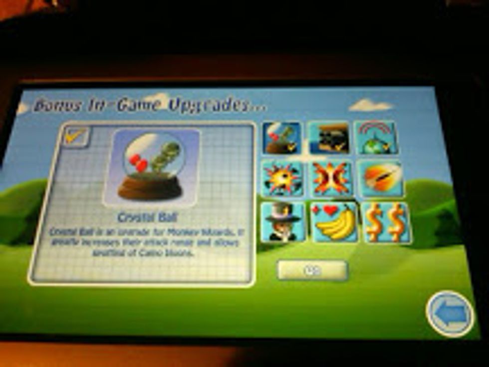 When choosing upgrade you will see an off button on the bottom. Click or tap that to turn it on.