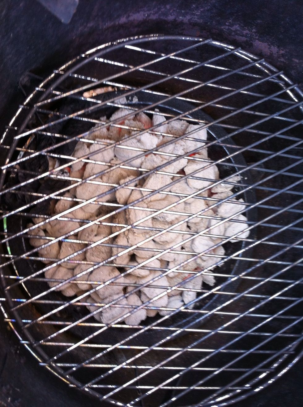 When coals have turned gray...