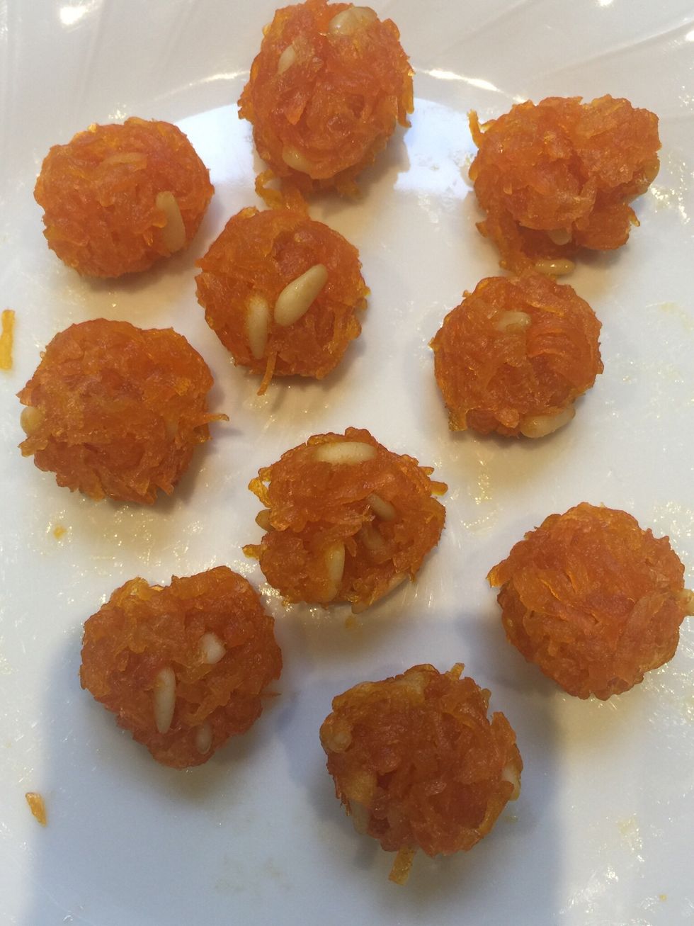 When cold. You can make bites