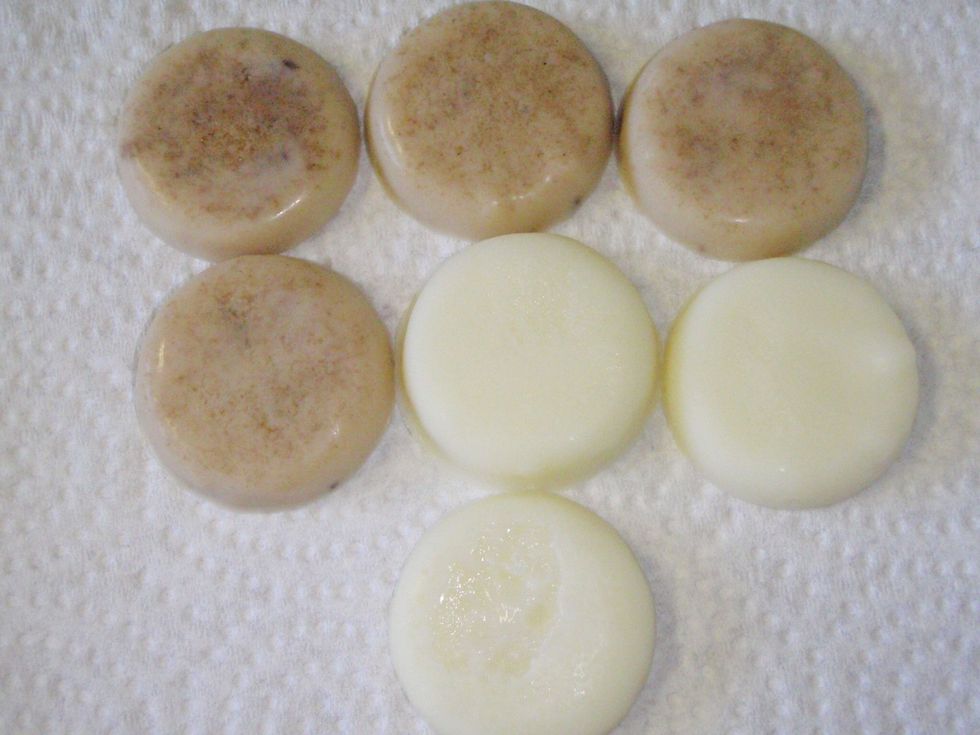 When completely hardened, pop out of the mould and rejoice!