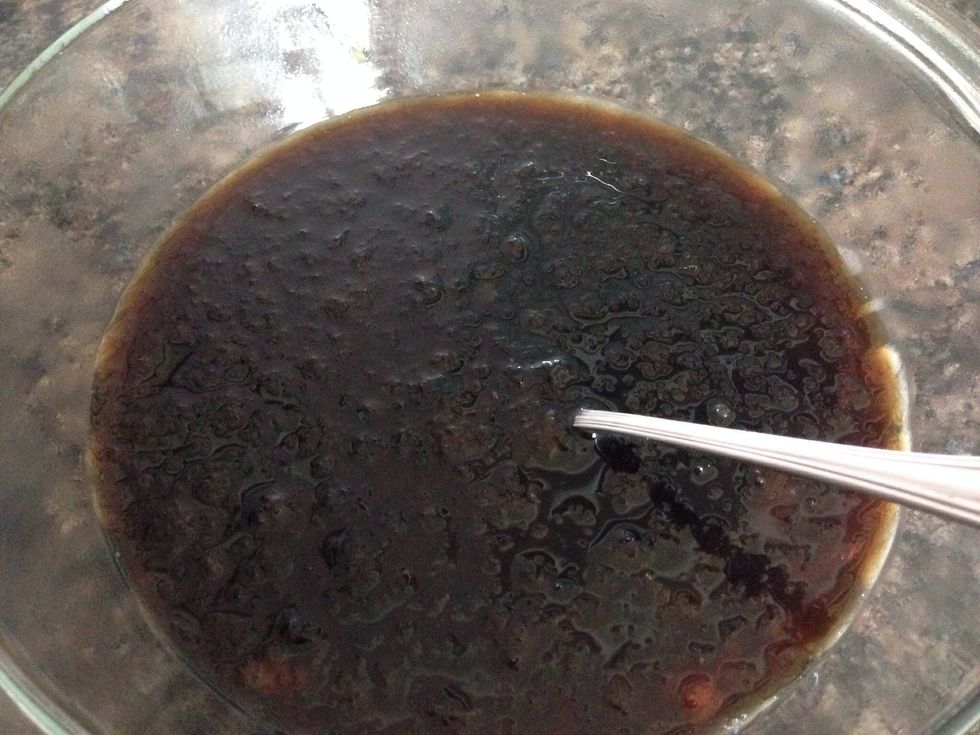 When crystals start to form, mix around with a fork and then put back in the freezer