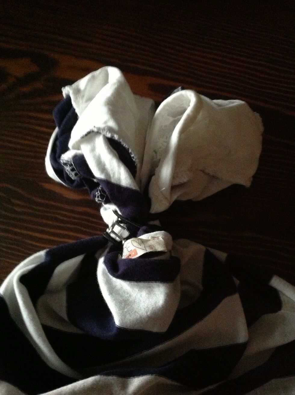 When done,it should look like this.