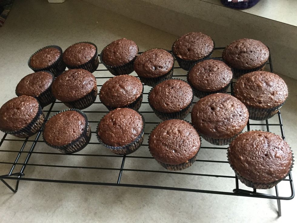 When done, let cool for 15 minutes