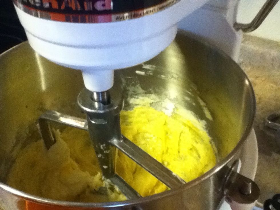 When done mixture should be creamy.