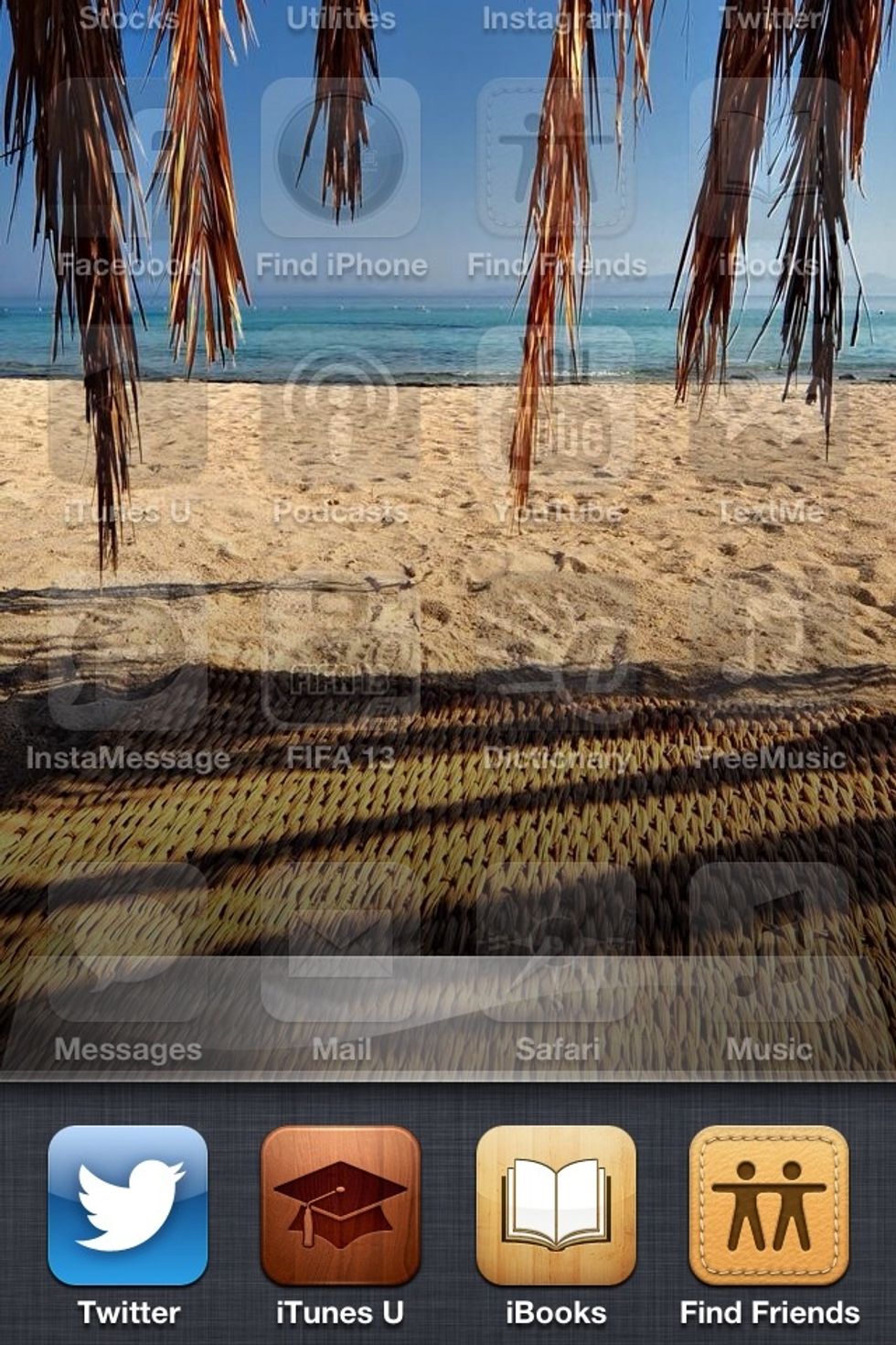 When done properly, apps that you've previously opened would appear on the bottom