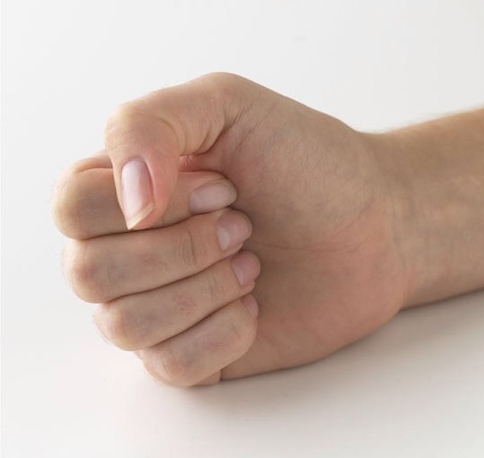 When eating food think portion size. Using your fist as a guide for size is a good idea as it is aprox to 1 portion size