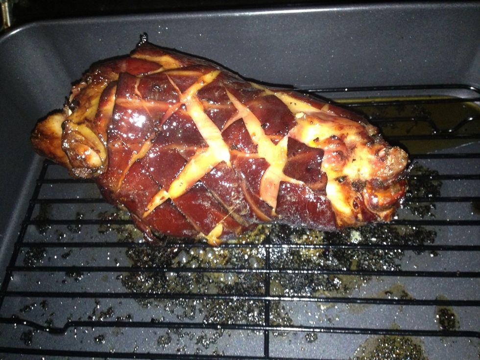 When everything is nice and crispy 45-60 mins  Your ready to enjoy