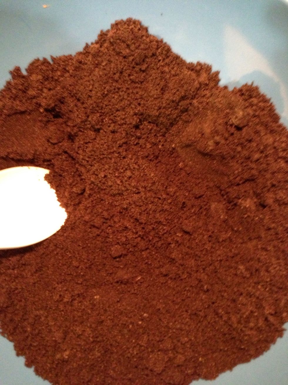 When finished they should be a fine powder.