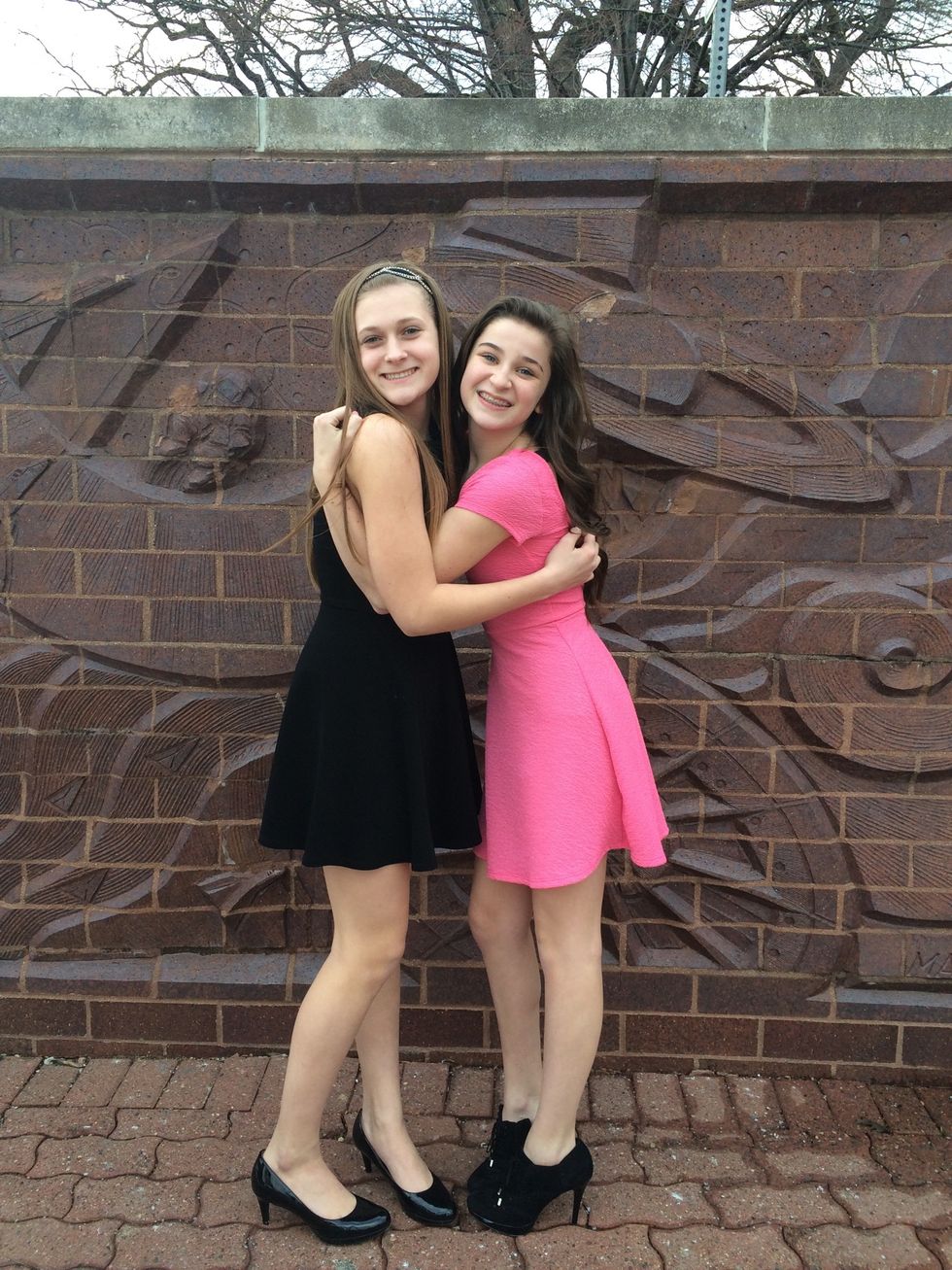 When I'm feeling down and I don't want to do anything, there is only a few people that I can go to, and for sure she is one of them.