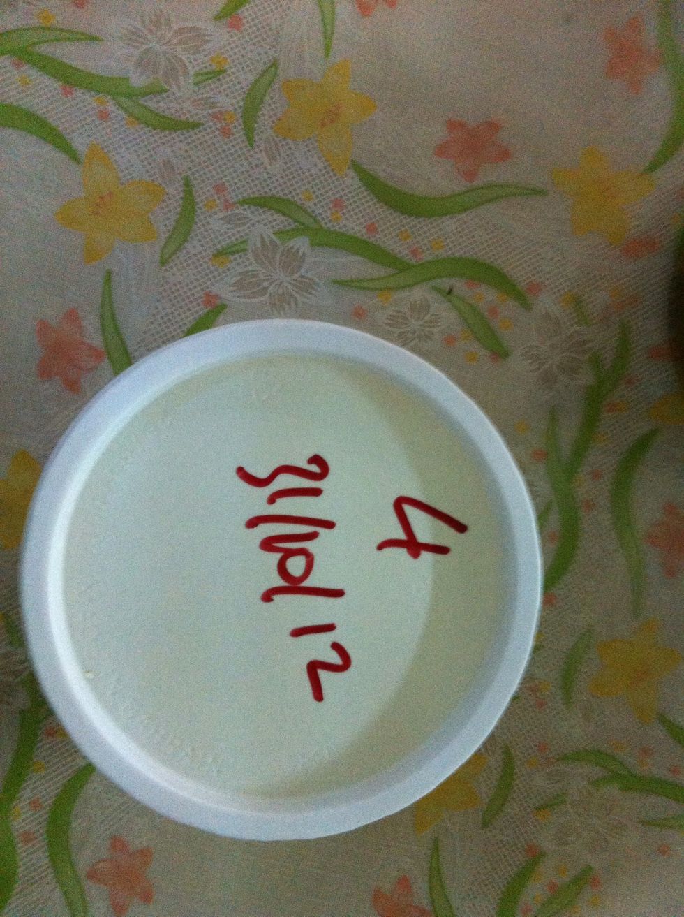 When I make a recipe that calls for egg yolks only, I place the whites in a container, label the number of whites and the date and pop it in the freezer for a recipe like this one. Just thaw it :)