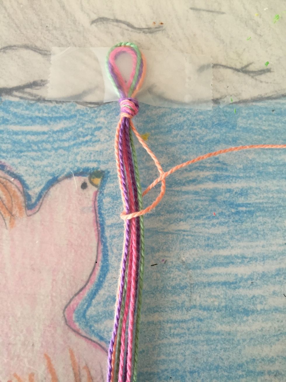 When I pull the string it should look like this