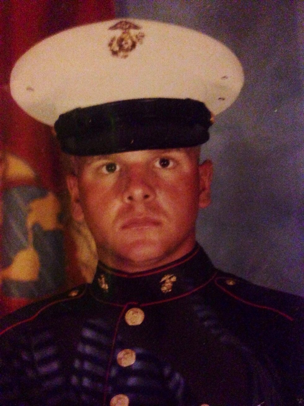 When I think I can't accomplish a goal, I remember the strength and courage of my brother. He served in Desert Storm in 1991, had to leave his family & friends for 5 months unknowing if he'd survive.