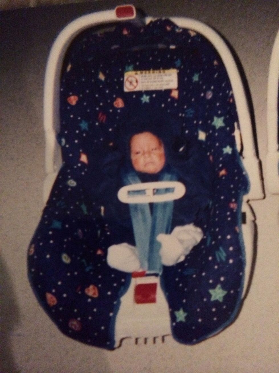 When I was born, the chances of me surviving was slim. I was born premature. At first me and Maison where separate but when they put us together we helped each other somehow survive.