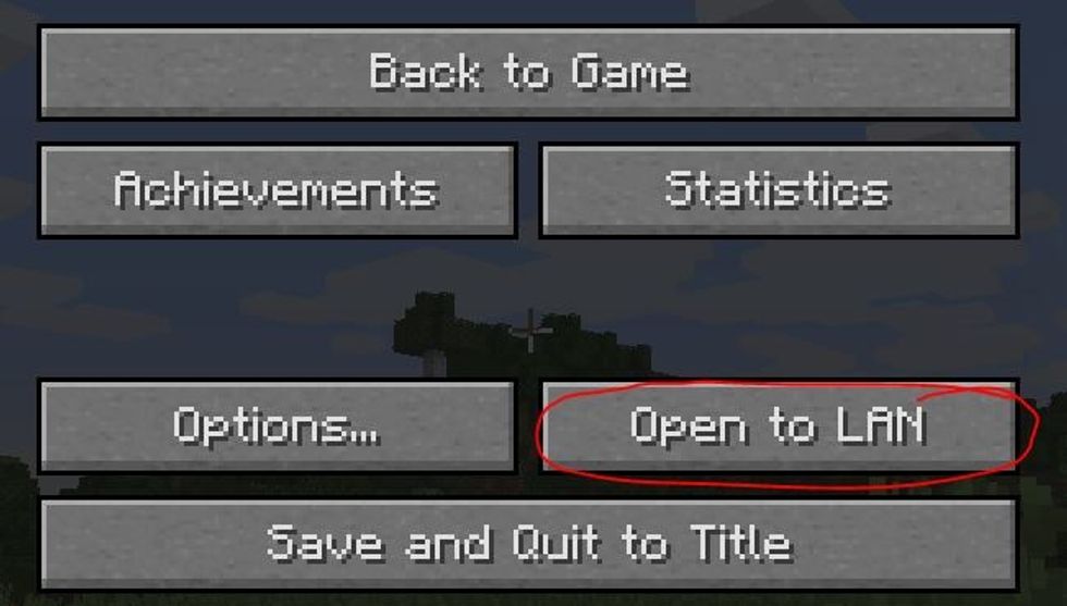 When in a single player world, press ESC and click "Open to LAN." Choose your settings in the menu, then click "Start LAN world."