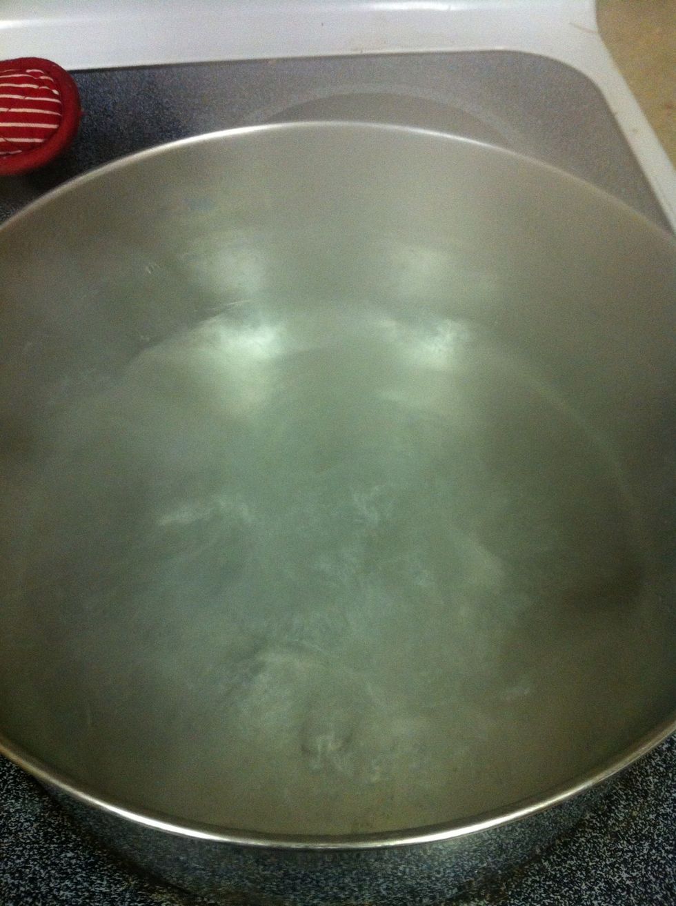 When it boils.......