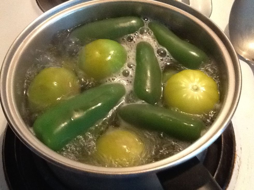 When it comes to a boil pour off the water place them