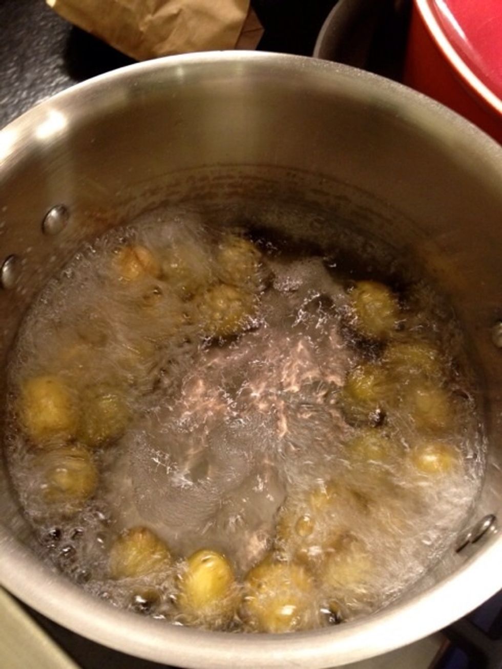 When it comes to a boil put the fire a little lower