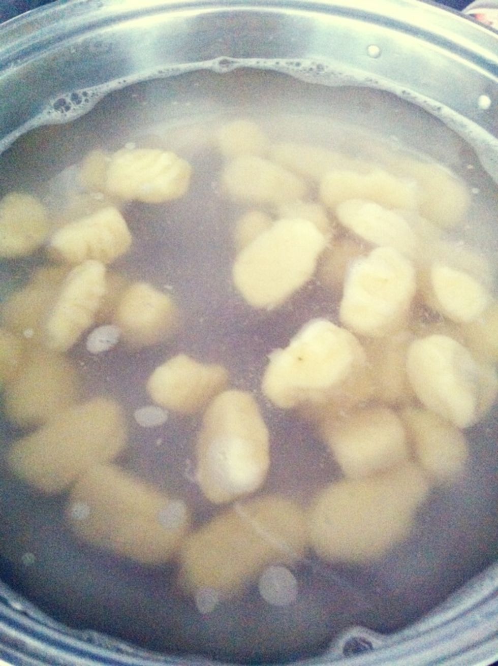 When it floats, it's ready.