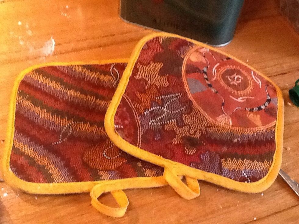 when it is time to pull them out don't forget to use the oven mits
