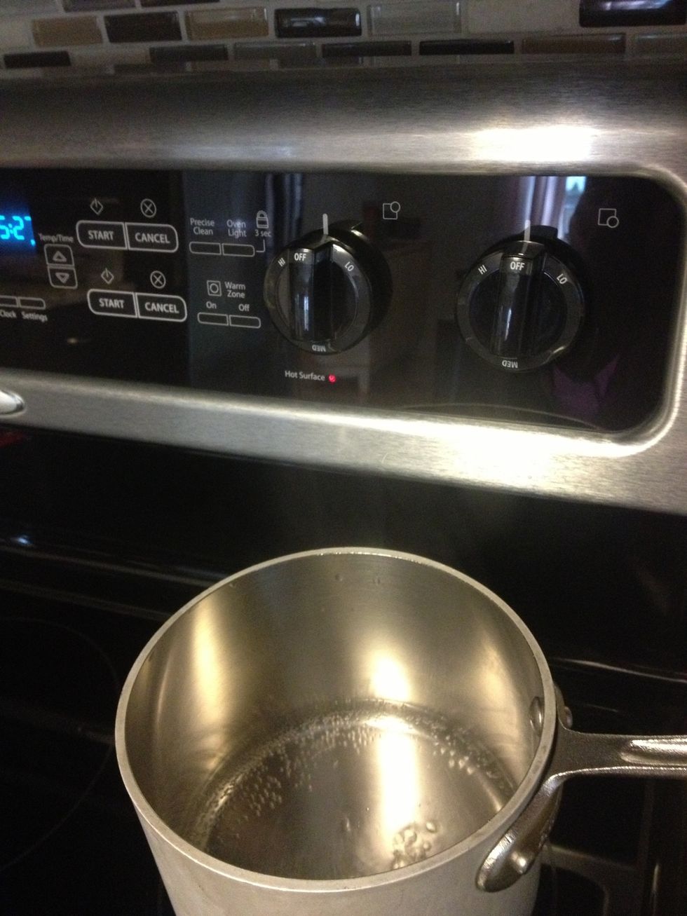 when it's boiling shut it off