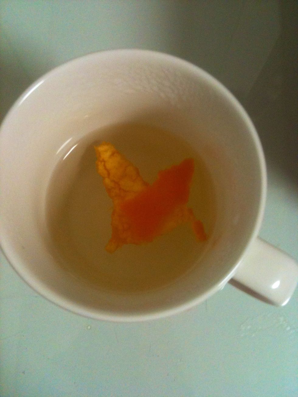 When it's light orange colored, you know it's right! Enjoy!!