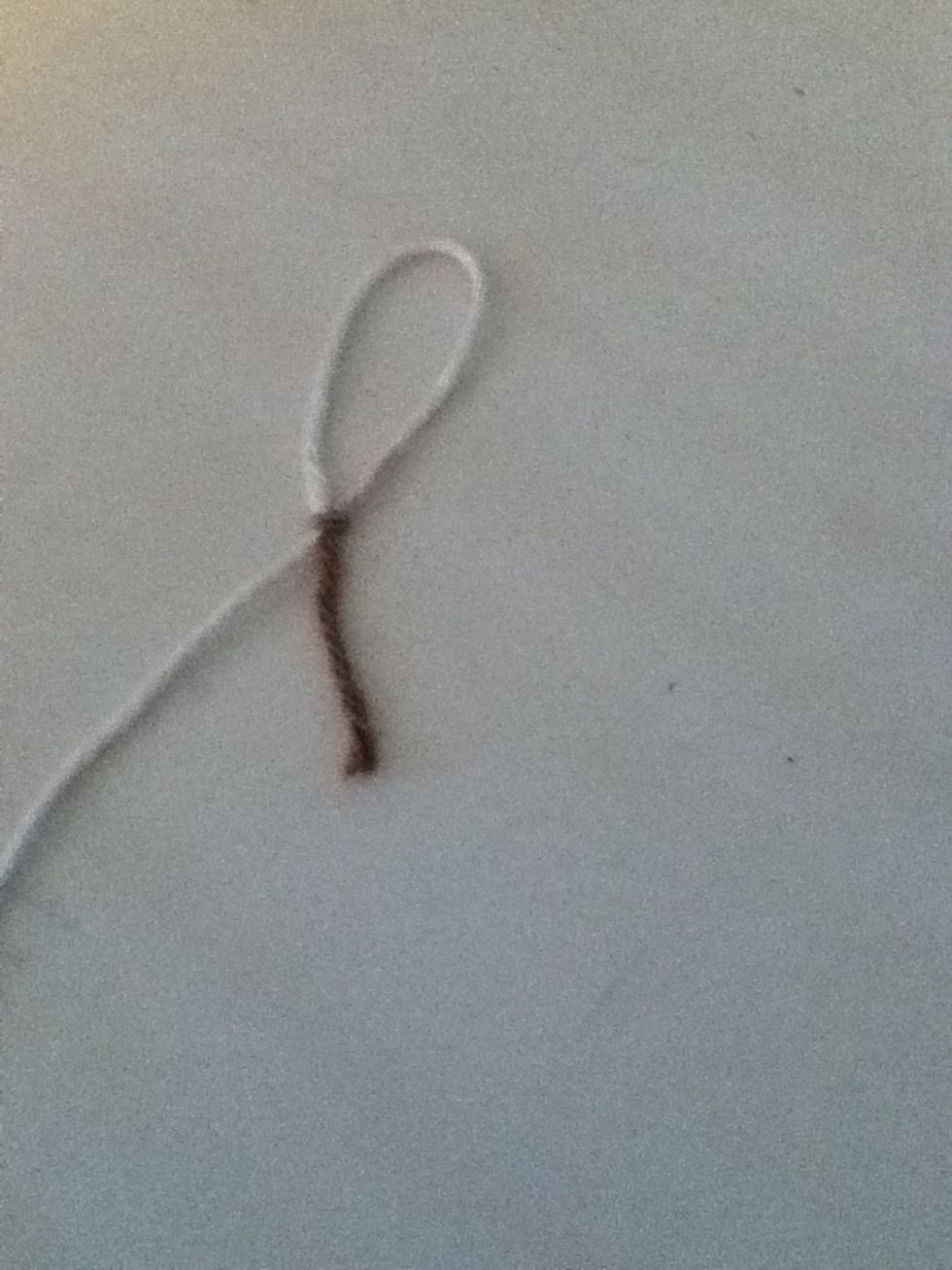 When it's tighten get your needles