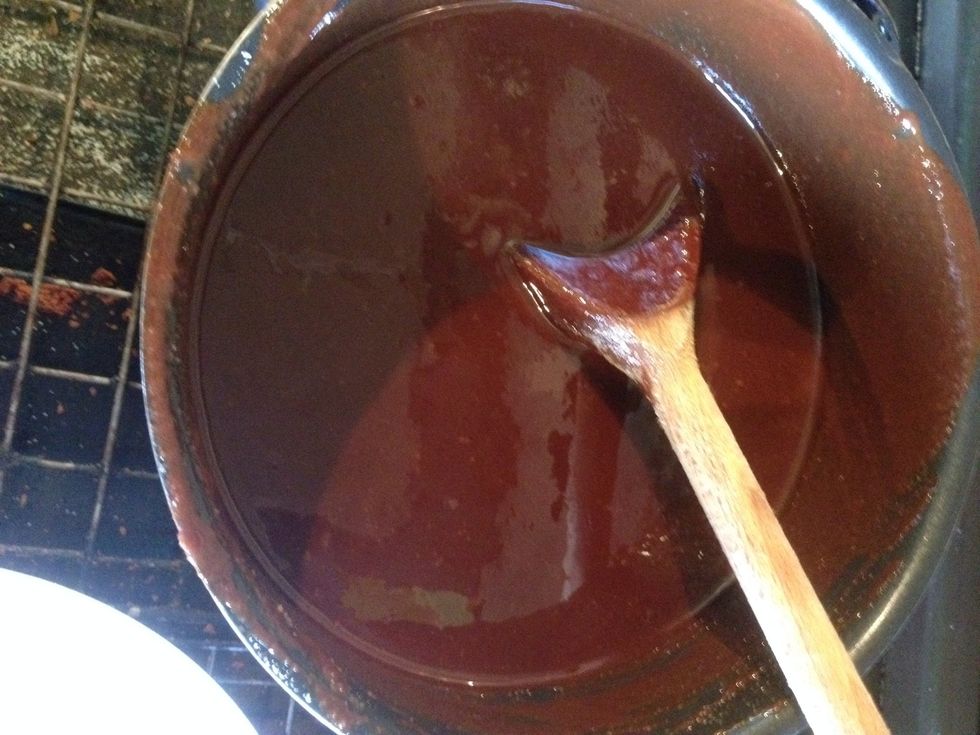 When just combined leave to cool.